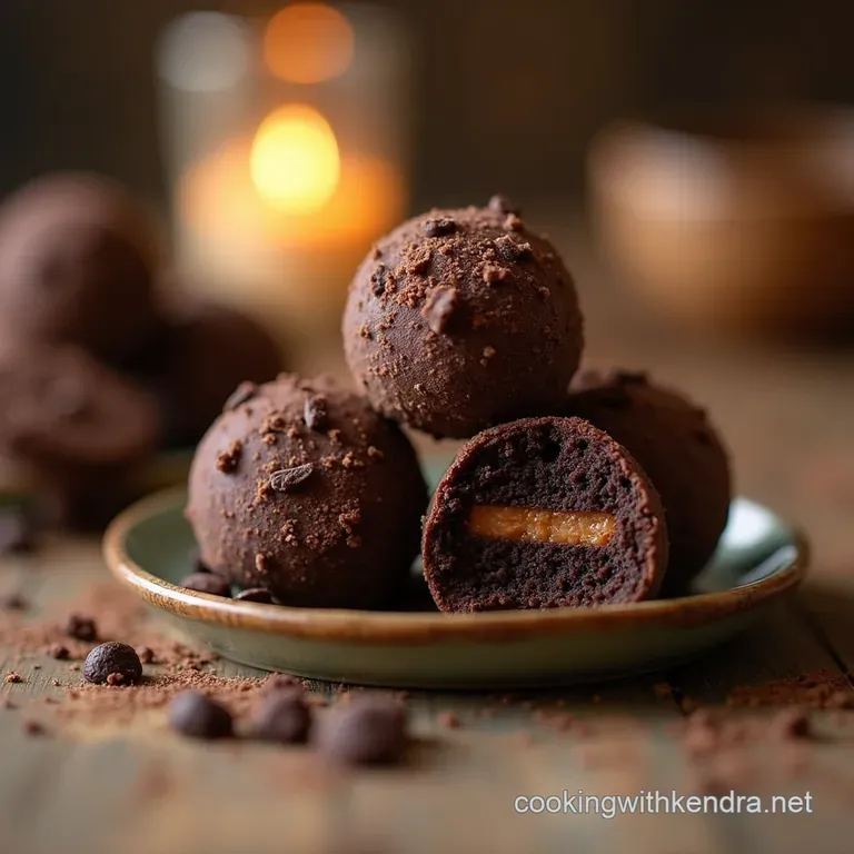 Midnight Delight Oreo Truffles the Easiest Chocolate Fix Youll Ever Make presentation