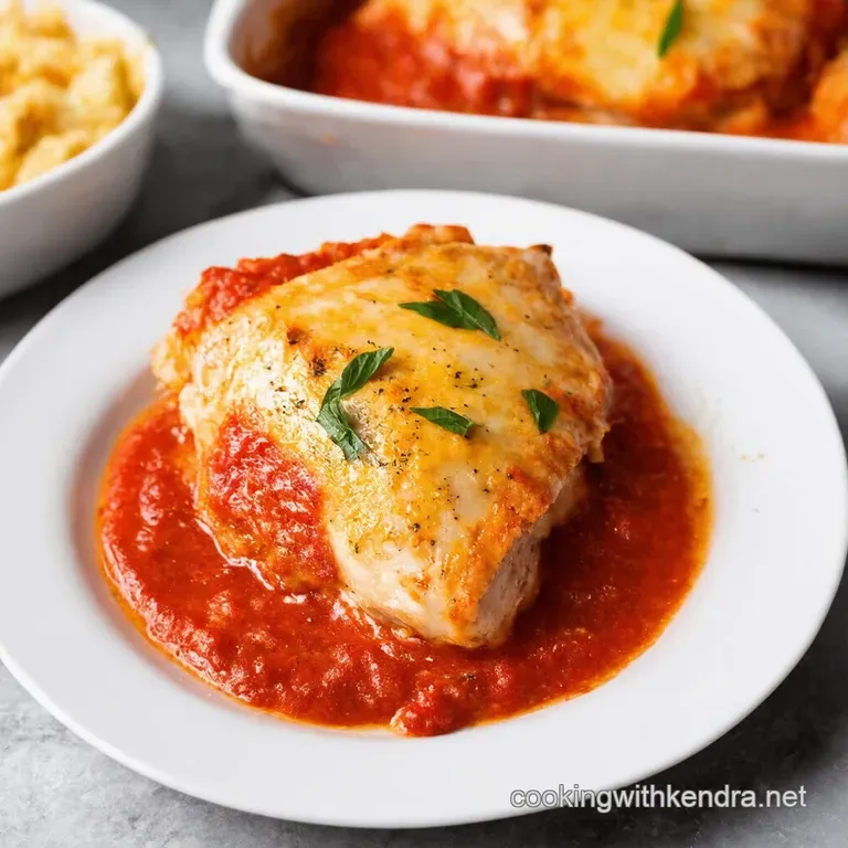 Easy OvenBaked Chicken Parmesan
