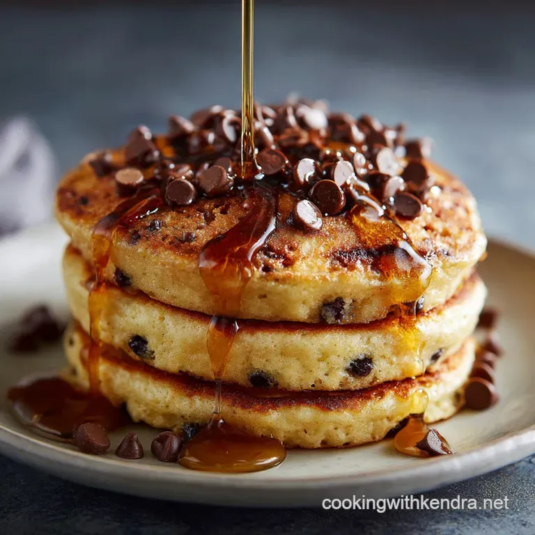 The Batterup Chocolate Chip Cake Pancake Mix Masterpiece presentation