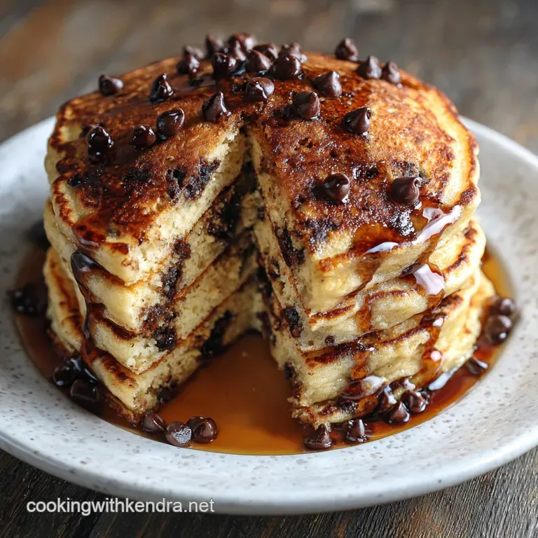 The BatterUp Chocolate Chip Cake Pancake Mix Masterpiece