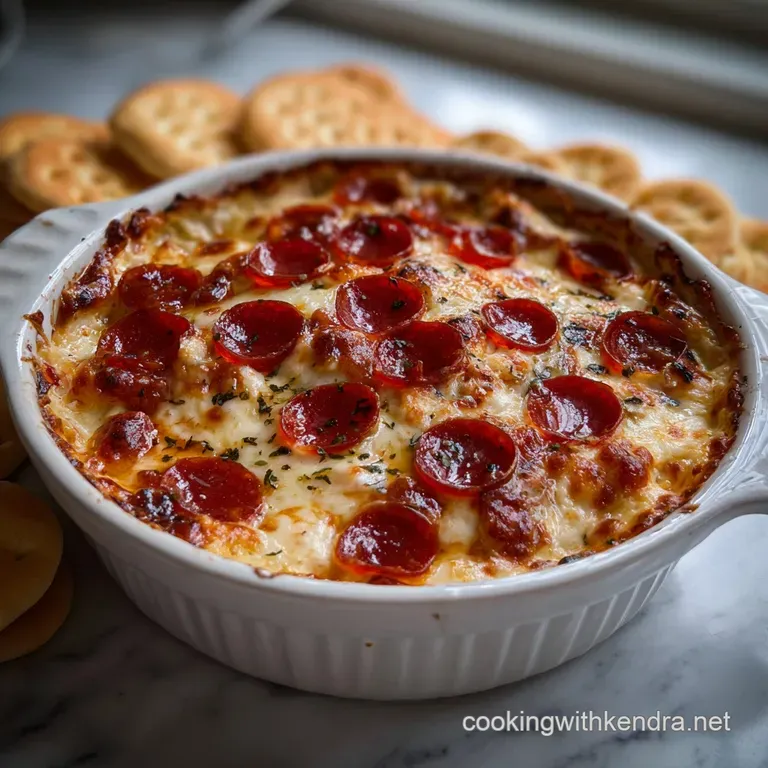 The Easiest Pizza Dip Ready in 30 Minutes presentation