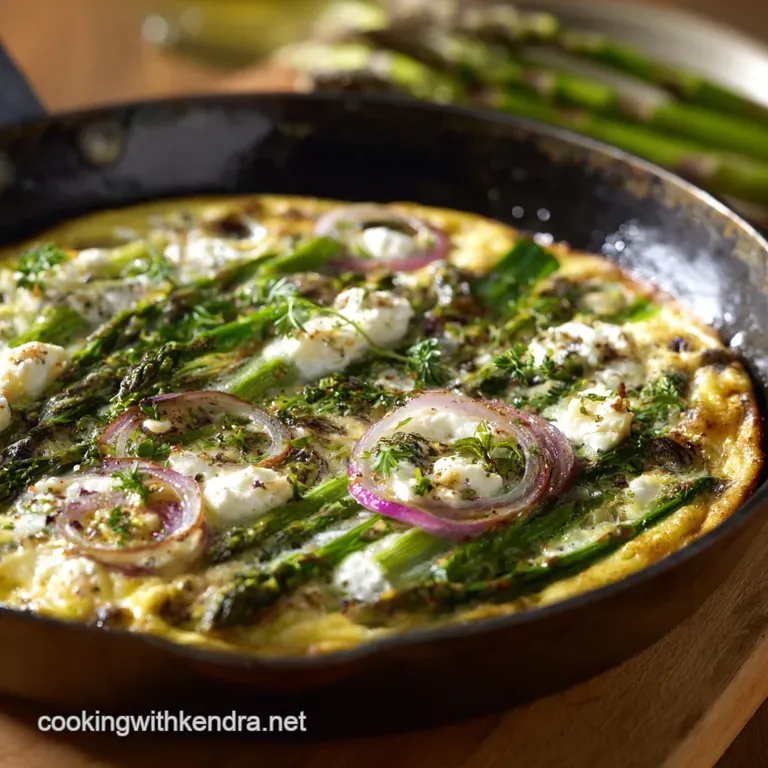 Frittata Recipe The Glorious Springtime Dish with Asparagus and Goat Cheese