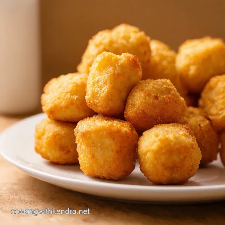Easy Two Ingredient Cottage Cheese Tots presentation