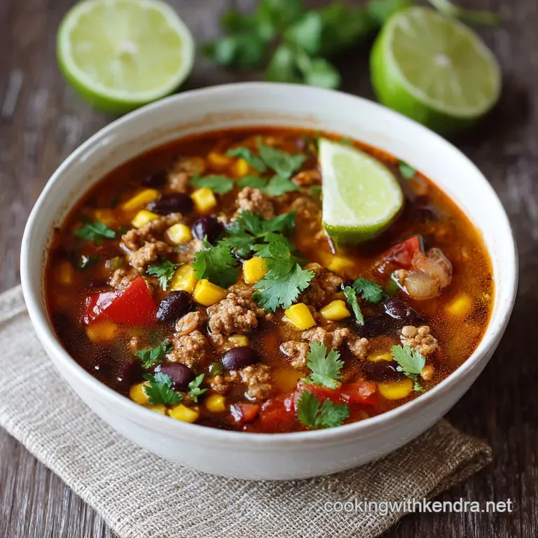 WW Taco Soup: The Speedy Low-Fuss 35-Minute Dinner
