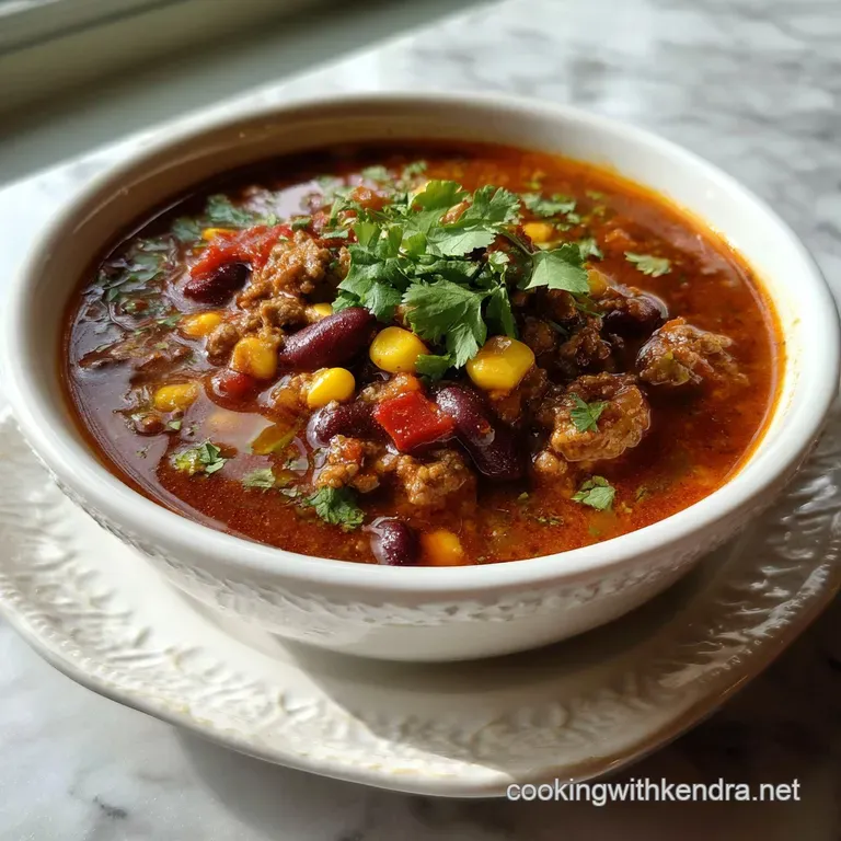 Hearty ww Taco Soup: Ready in 45 Minutes