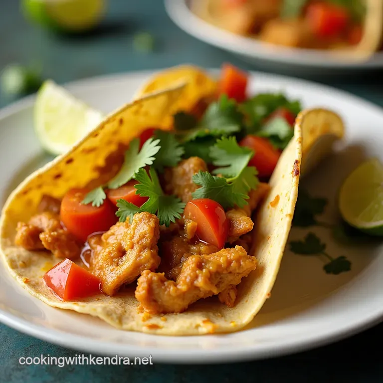 Effortless Fiesta Slow Cooker Chicken Tacos