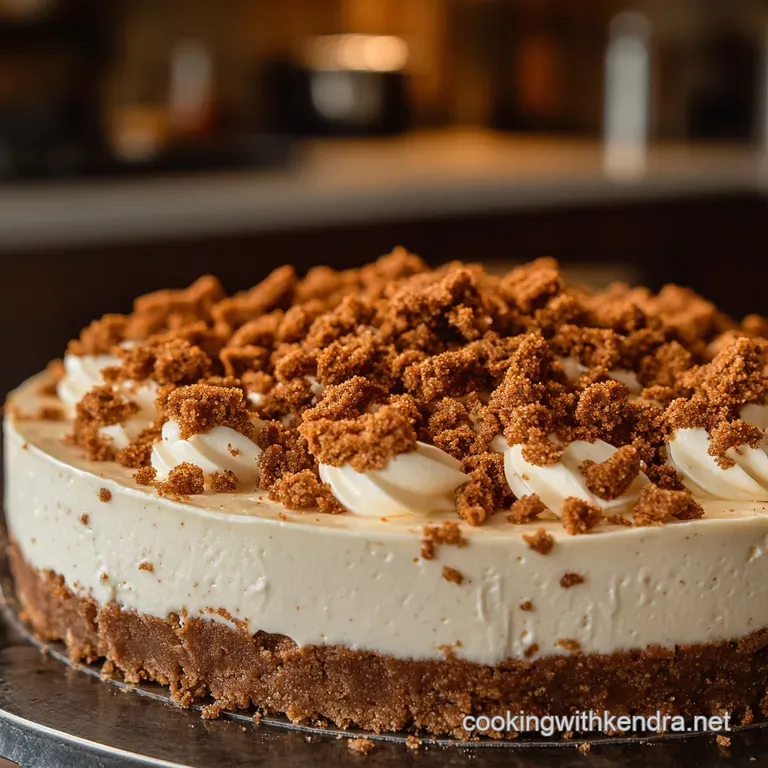 Effortless NoBake Biscoff Cheesecake SpotOn Recipe