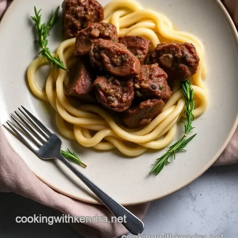 Elevated Lamb Noisettes with Rosemary-Garlic Crust presentation