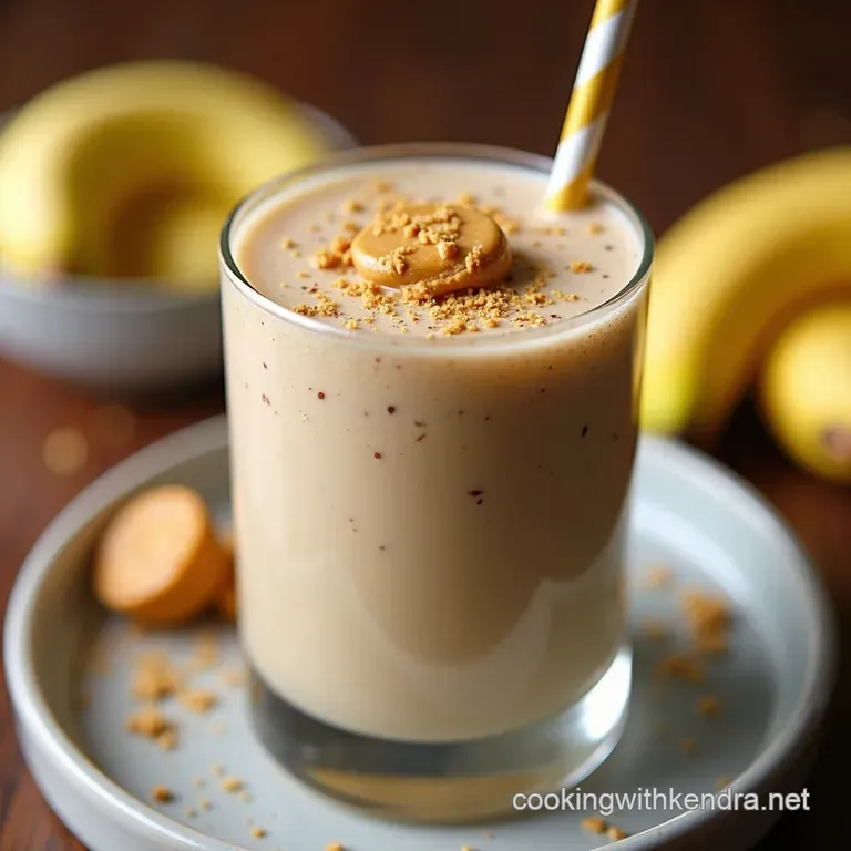 Elviss Favourite Smoothie Peanut Butter Banana Bliss