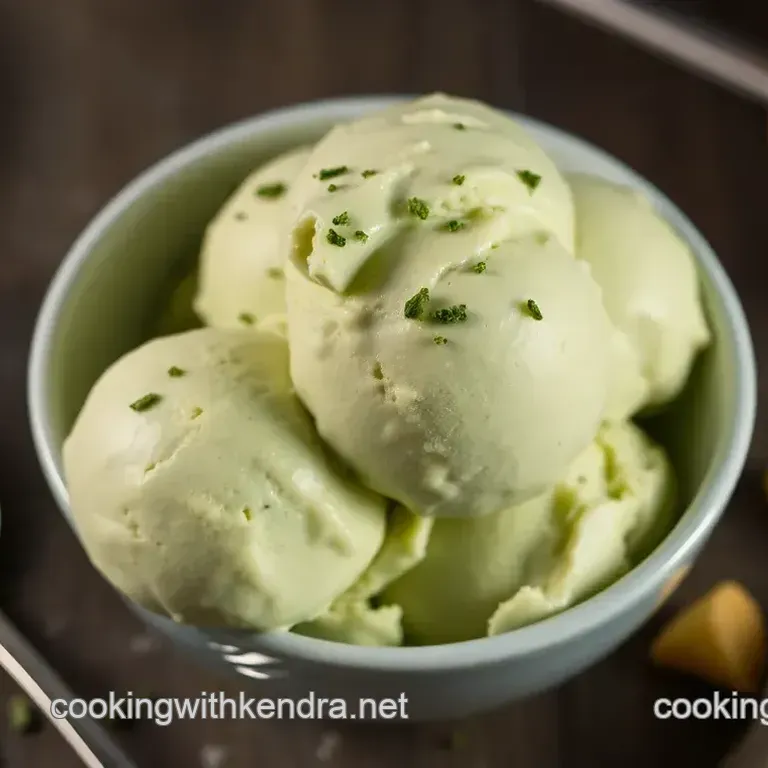 Emerald Dream: Homemade Matcha Ice Cream