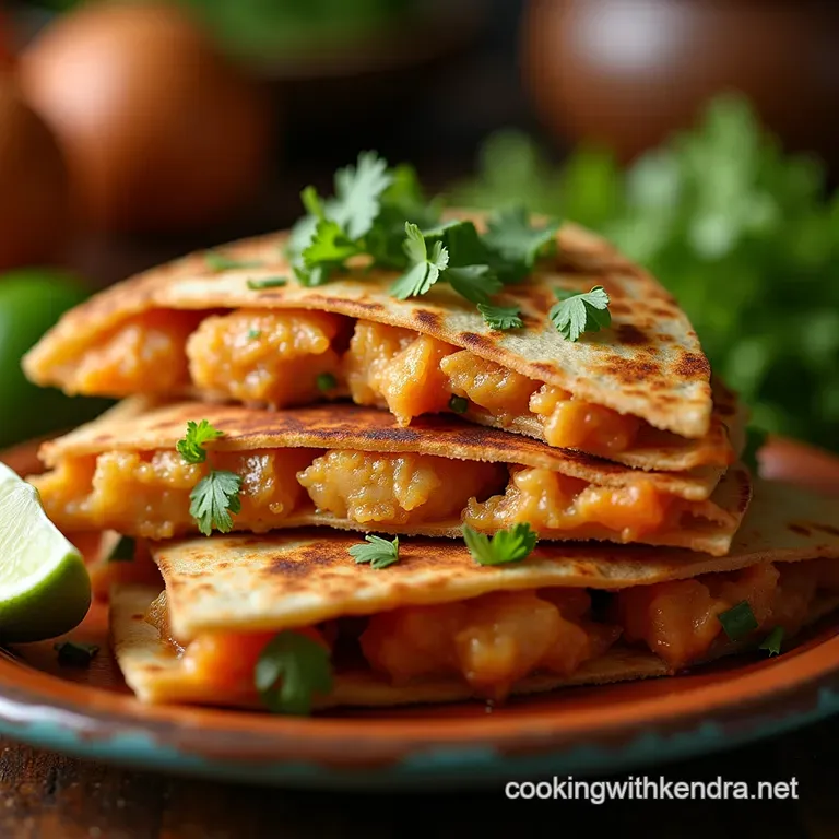Smoky Fiesta The Ultimate FajitaStyle Chicken Quesadillas presentation