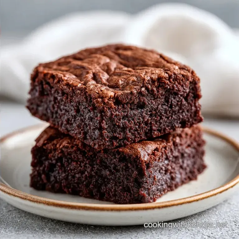 Fast Baked Zucchini Brownies in 40 Minutes