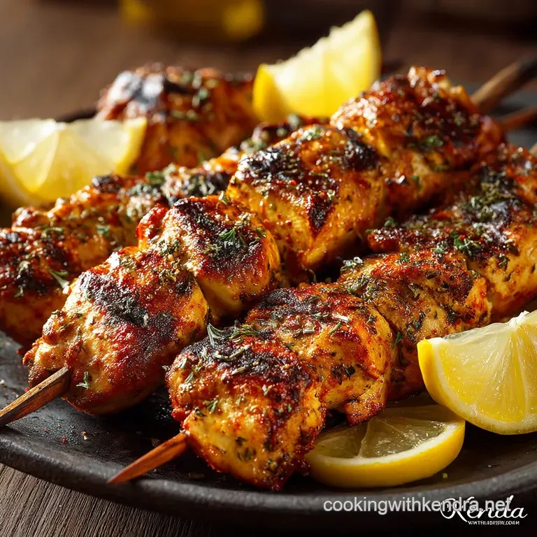 The Best Grilled Chicken Skewers Smoky Paprika Zesty Lemon Marinade