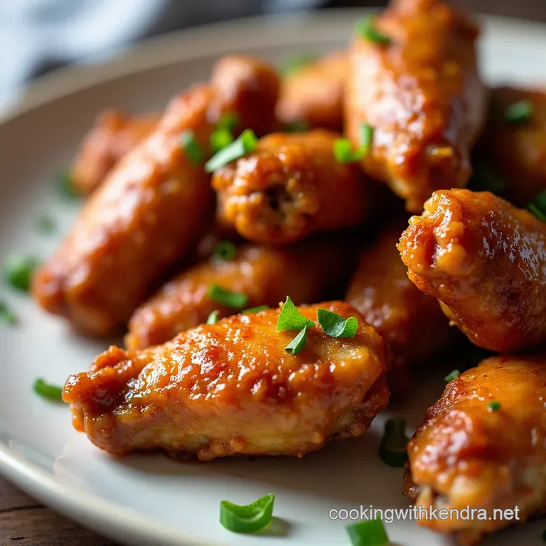 FingerLickin Crispy Garlic Soy Chicken Wings