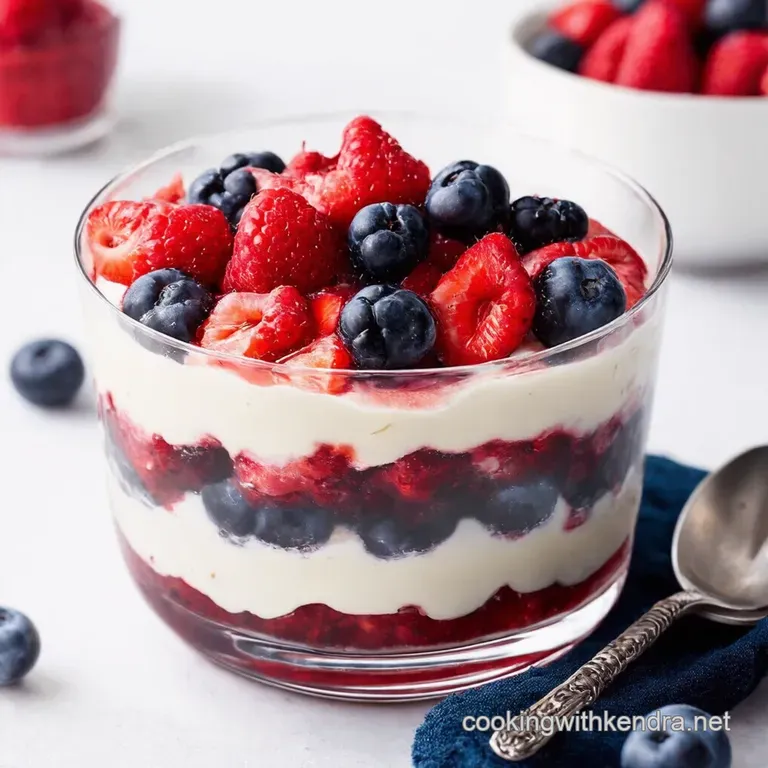 Firecracker Berry Trifle