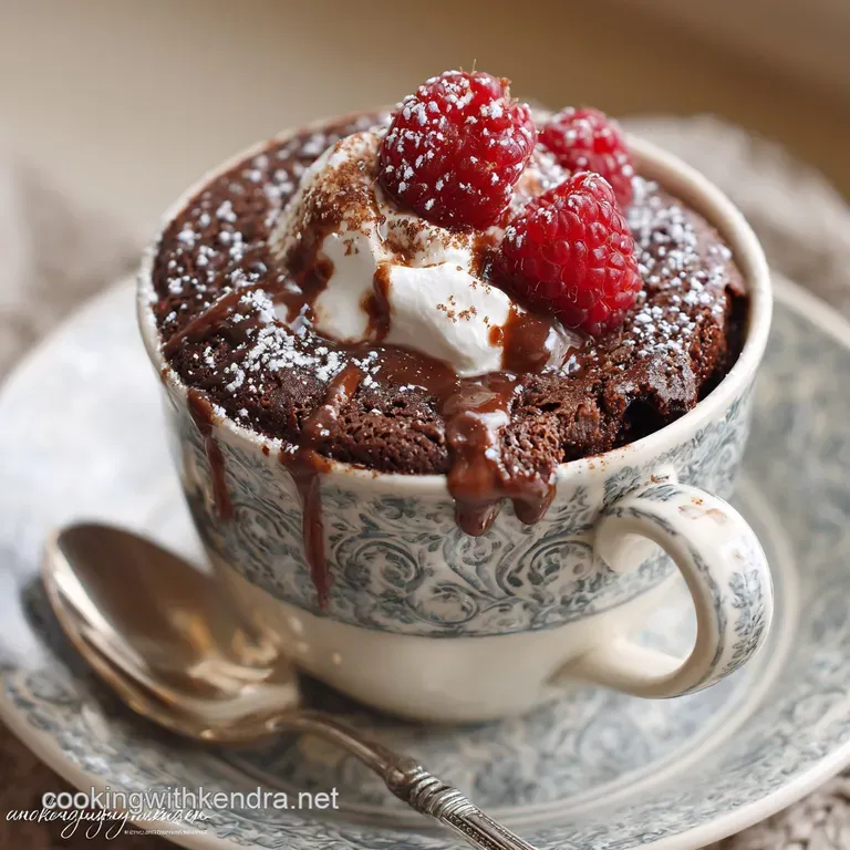 The FiveMinute Emergency Chocolate Fudge Mug Cake