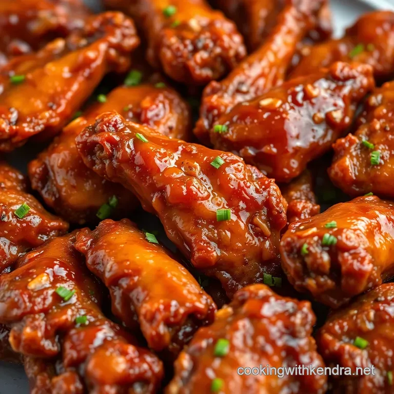 Five Spice Frenzy: Finger-Lickin' Good Chicken Wings presentation