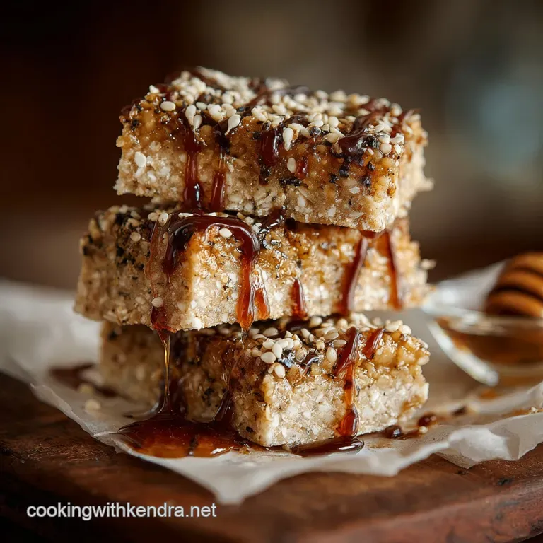 Tahini Halva Recipe: the Great Eastern Crunch (Flaky Sesame Dessert) presentation