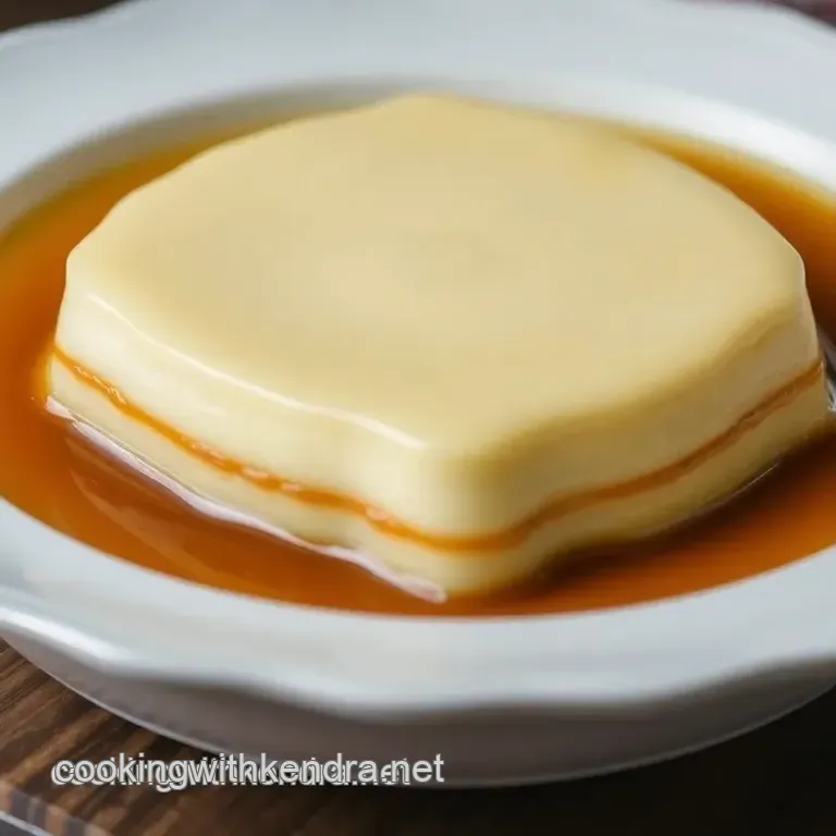 Flancocho: An Irresistible Flan-Cake Delight presentation