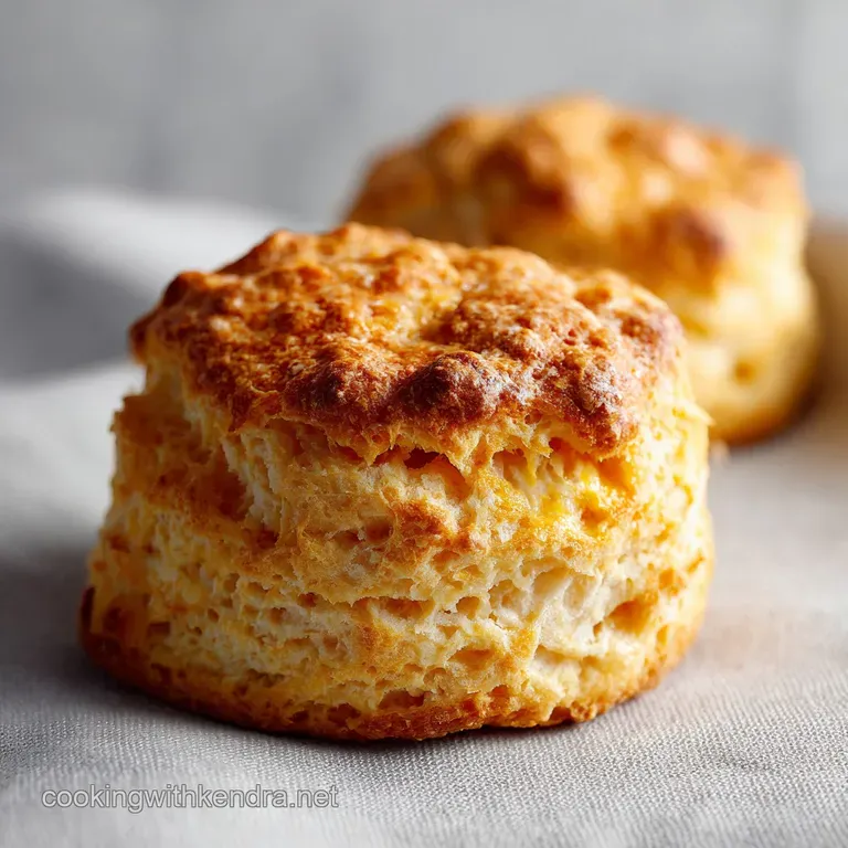 A single, split buttermilk biscuit with a pat of melting butter glistening on its soft, steamy interior, ready to eat.