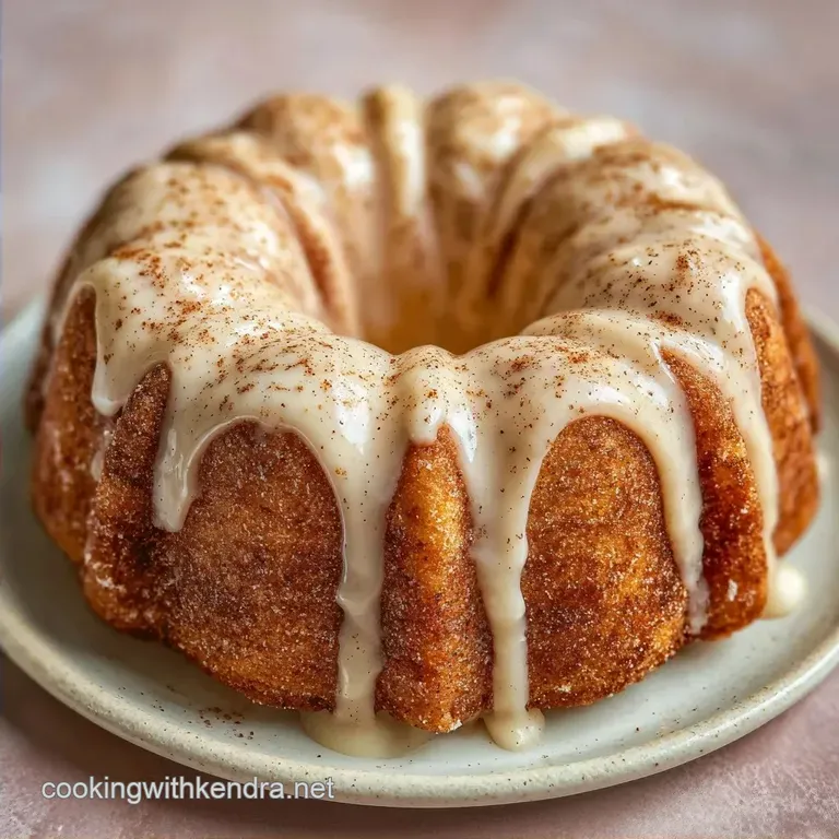 Fluffy Horchata Bundt Cake: Tender and Moist