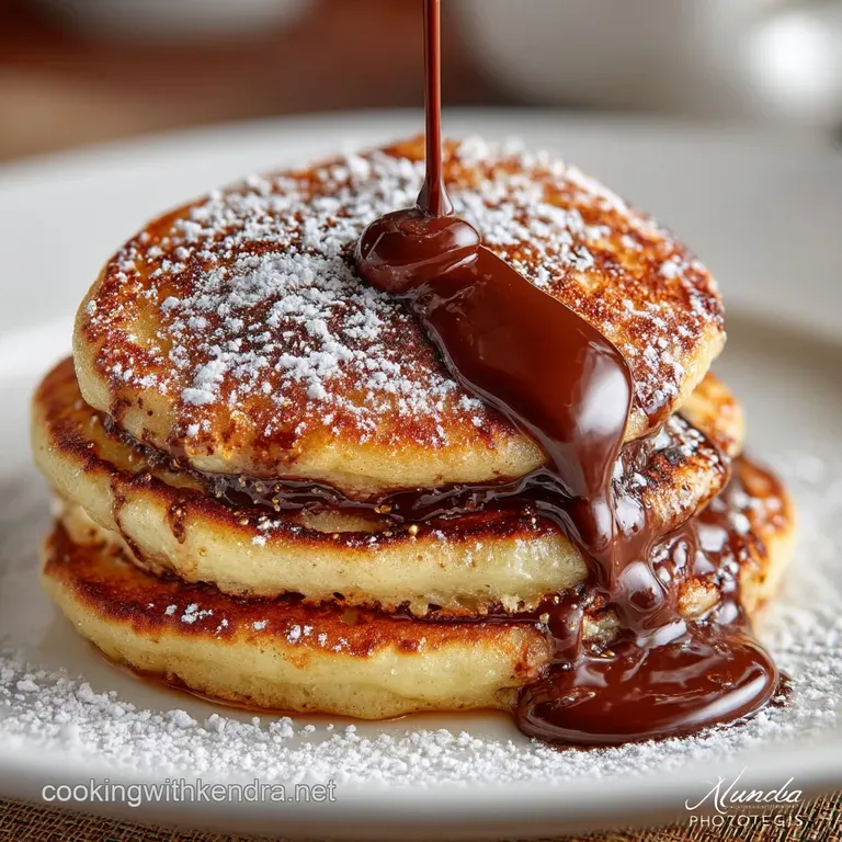 The Ultimate Nutella Bombs Fluffy Stuffed Pancakes