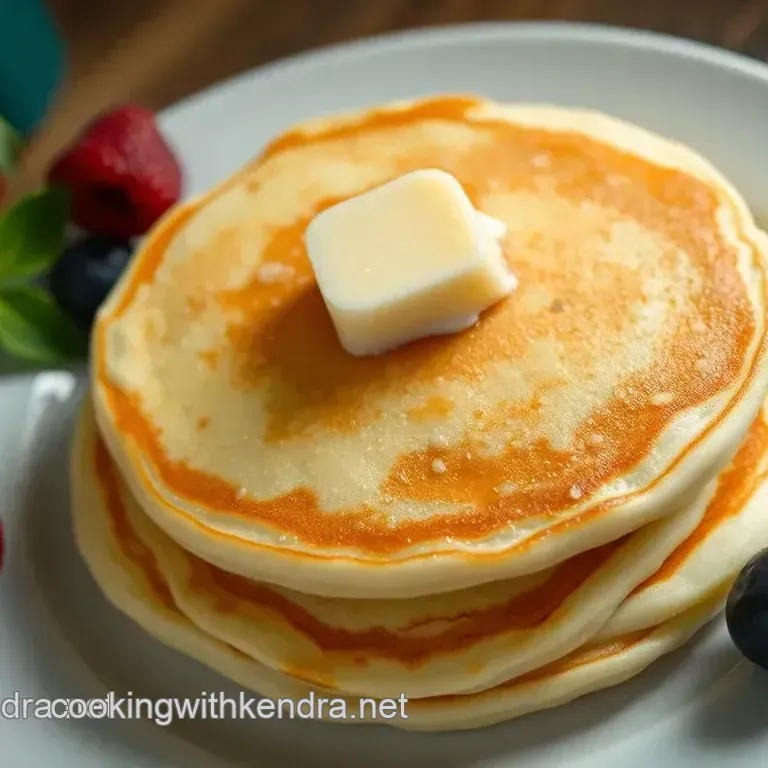 Fluffy Yogurt Pancakes: A Fruity Delight