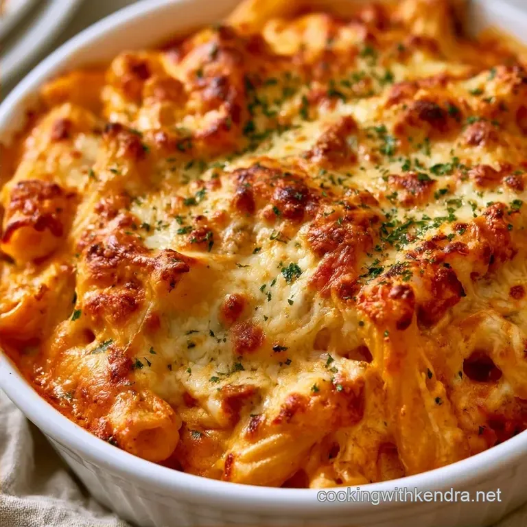Four Cheese Baked Ziti with Ricotta