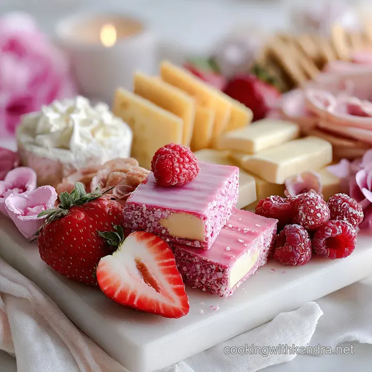 Galentines Dessert Charcuterie Board for Girls Night