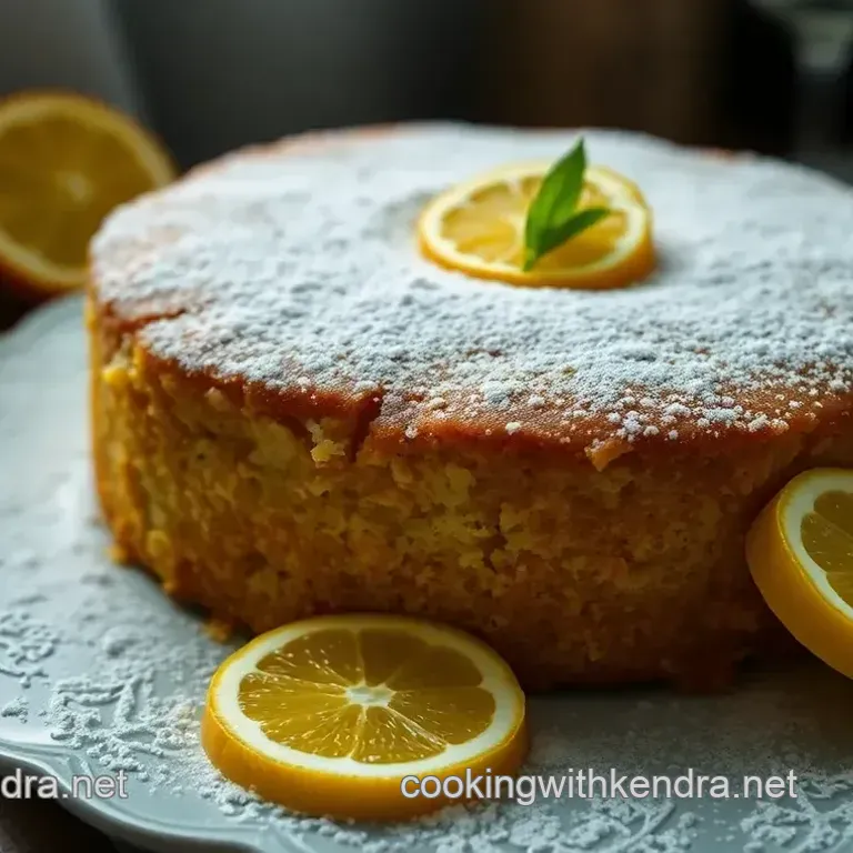Galliano-Infused Citrus Cake