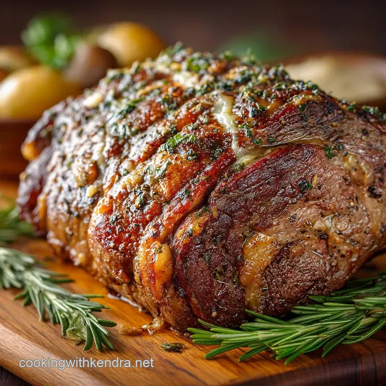 The Ultimate Garlic Butter Prime Rib Roast Sunday Centrepiece