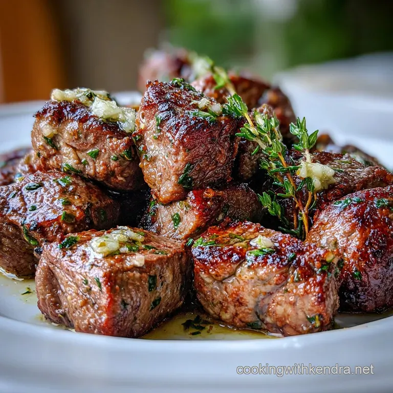 Steak Bites with Garlic Butter: Skillet Ready