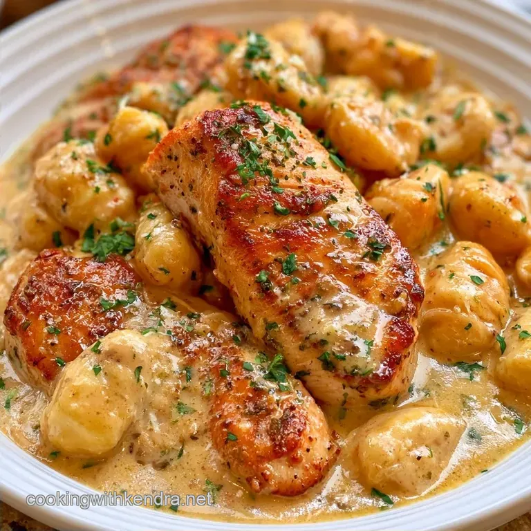 OnePan GarlicParm Chicken and Gnocchi in 30 Minutes
