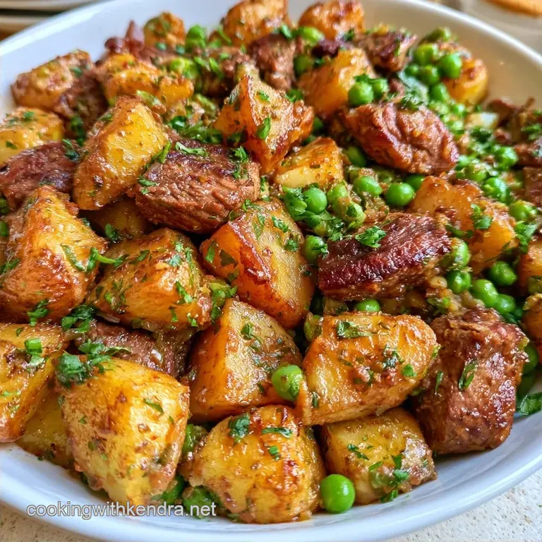 German Beef Potato Skillet in 40 Minutes