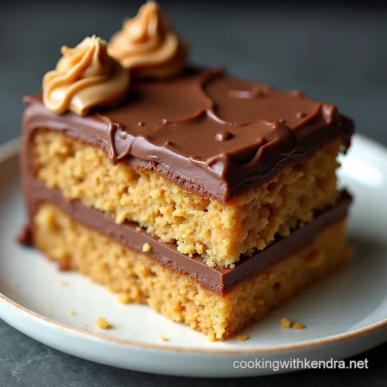 The Golden Standard Decadent GlutenFree Peanut Butter Cup Layer Cake