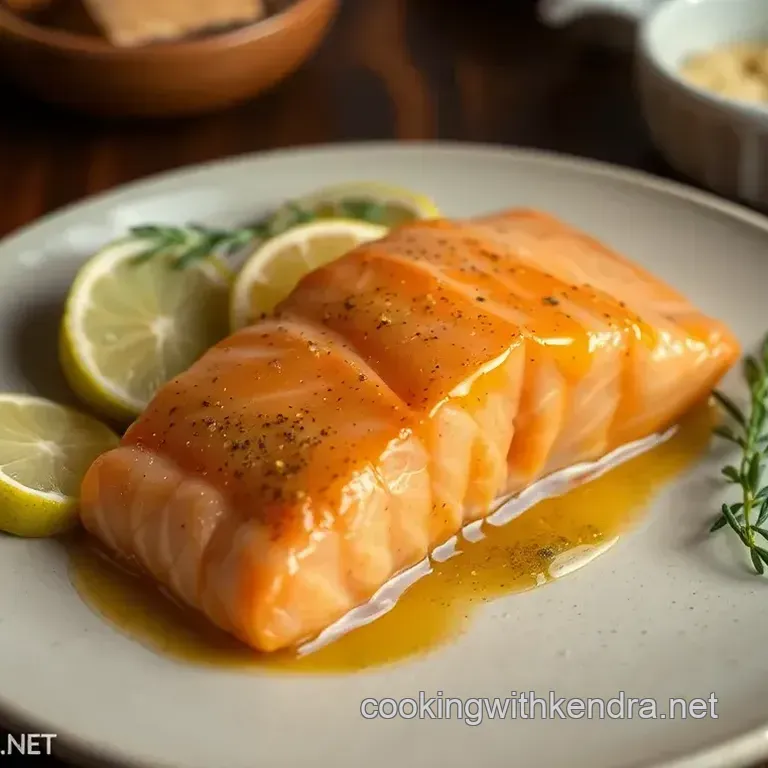 Butter Smoked Salmon with Ginger-Lime Flavor
