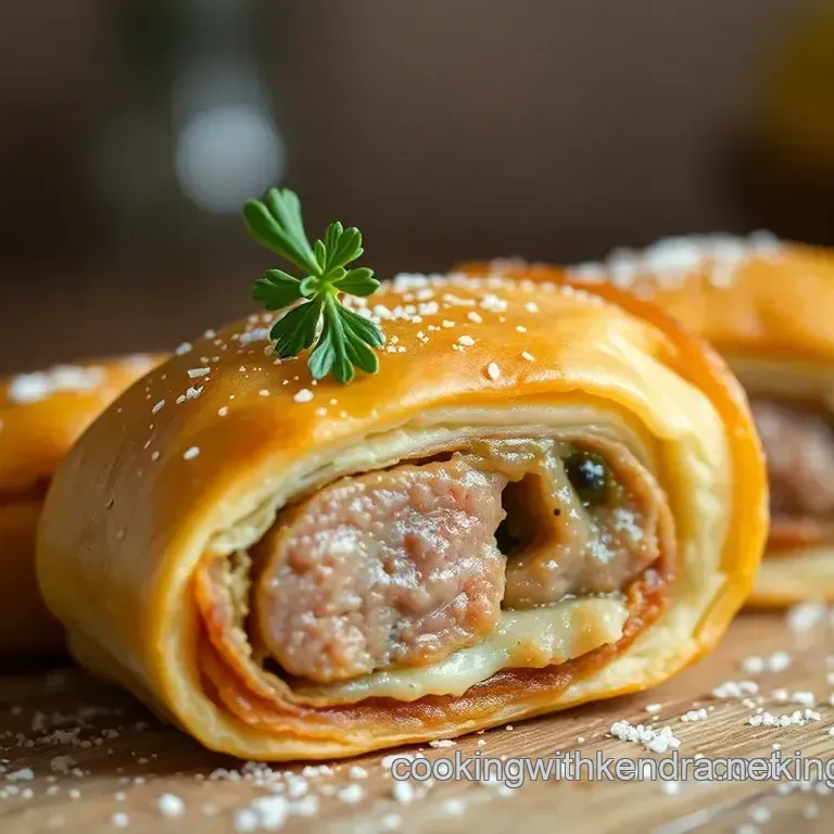 Gloriously Golden Sausage Rolls