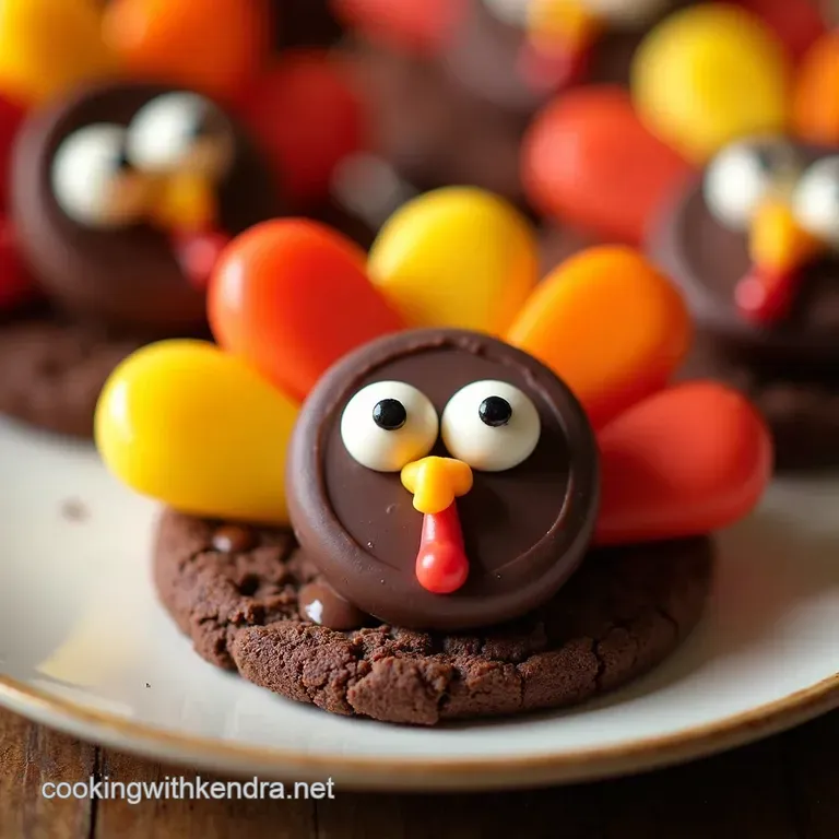 Gobble Gobble Turkey Oreo Cookies presentation