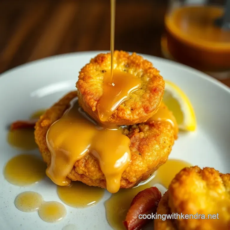 Golden Brown Goodness: Classic Fried Mush presentation