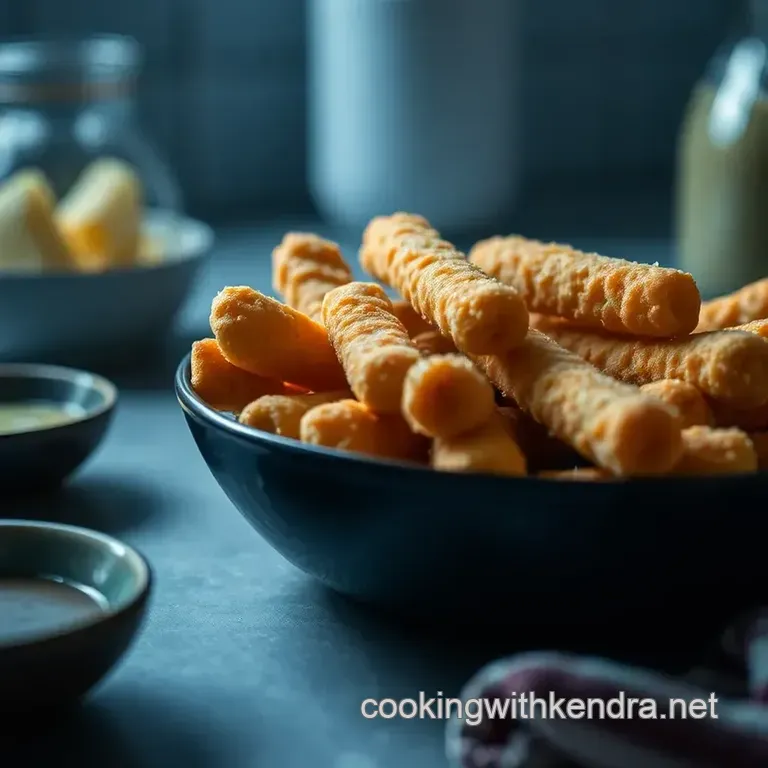 Golden & Gooey Teque&ntilde;os: Venezuelan Cheese Sticks presentation