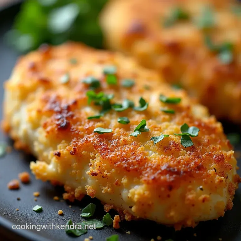 Golden Parmesan Crusted Chicken