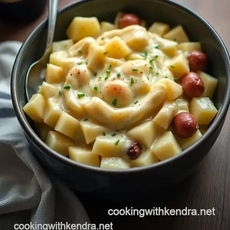 Gourmet Bangers & Mash presentation