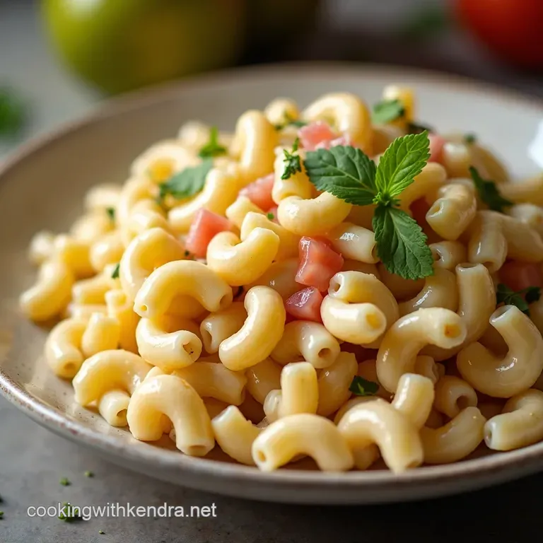Grandma Bettys Killer Macaroni Salad