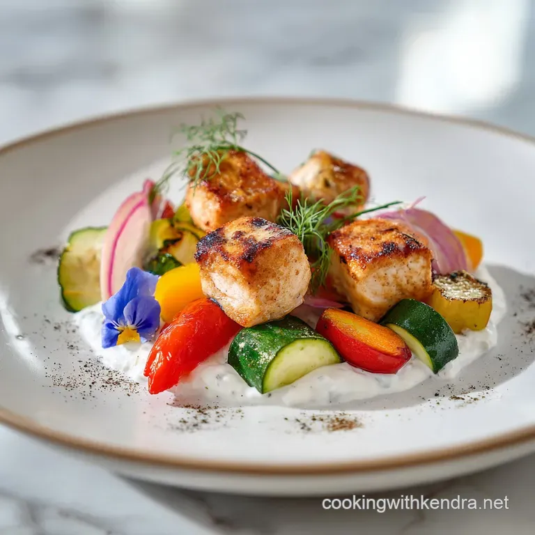 Greek Chicken Bowl: Healthy with Tzatziki