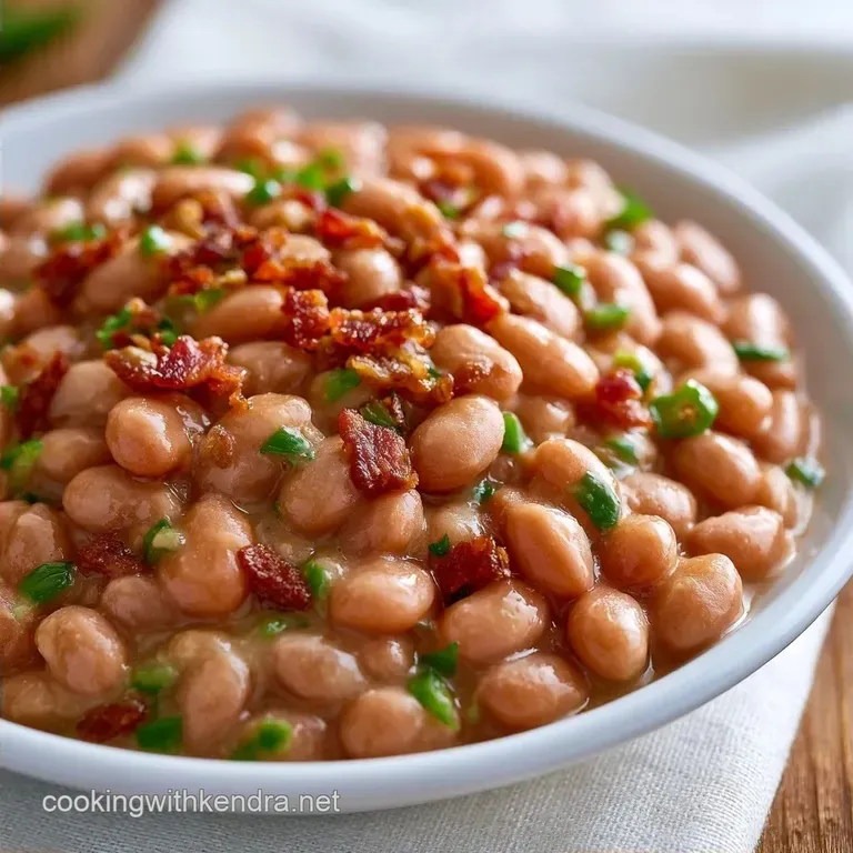 Hearty Green Chile Pinto Beans