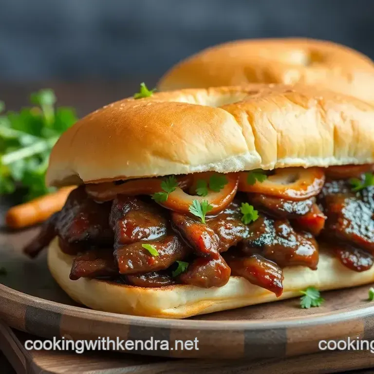 Grilled Lamb Sandwiches with Hoisin Flavor