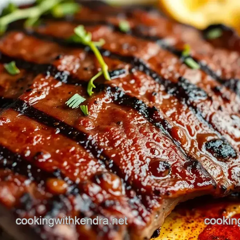 Grilled Churrasco Steak with Chimichurri