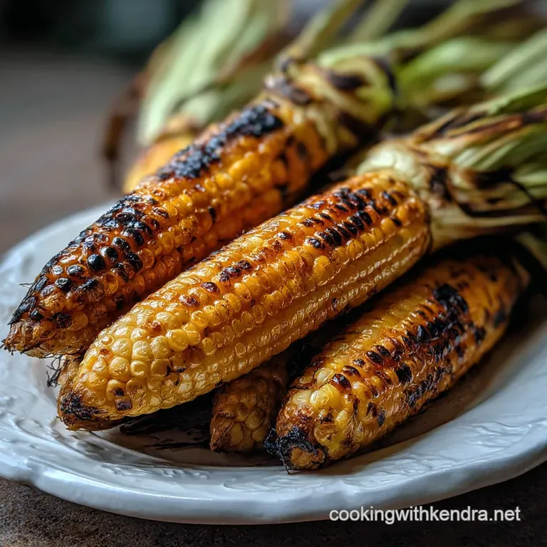 Grilled In Husk Corn: Smoky and Velvety