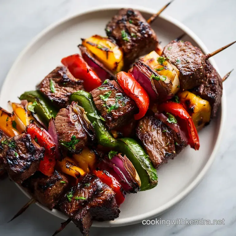 Steak Kabobs: Tender and Smoky