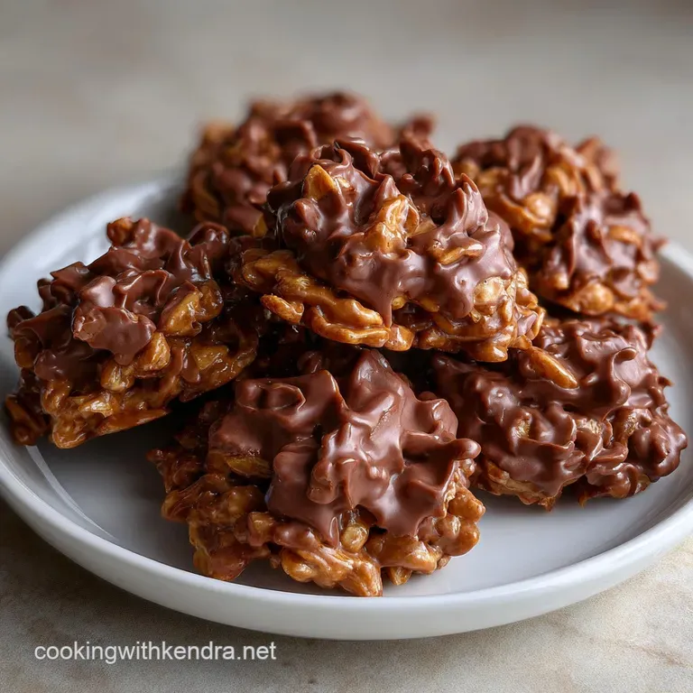 Haystacks: Classic Chocolate-Peanut Butter (No-Bake)